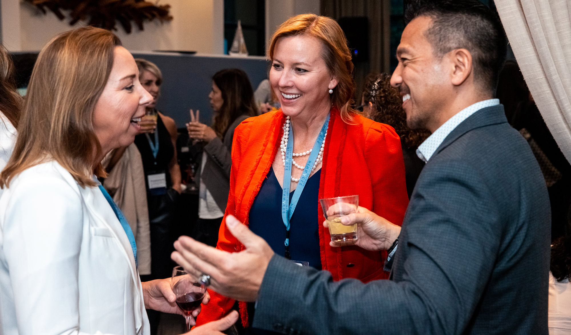 PInnacle Members at a Cocktail Party